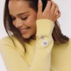 Abbie Lemon Pullover aus Merinowolle und Kaschmir mit Rundhalsausschnitt Abbie Lemon Pullover aus Merinowolle und Kaschmir mit Rundhalsausschnitt