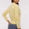Abbie Lemon Pullover aus Merinowolle und Kaschmir mit Rundhalsausschnitt Abbie Lemon Pullover aus Merinowolle und Kaschmir mit Rundhalsausschnitt