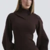 Adelita Pullover aus Kaschmirmischung in Schokoladenbraun Adelita Pullover aus Kaschmirmischung in Schokoladenbraun
