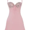 Adriana – Minikleid aus Satin und Spitze Adriana – Minikleid aus Satin und Spitze