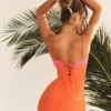 Aiza Flame Orange Maxikleid Aiza Flame Orange Maxikleid