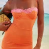 Aiza Flame Orange Maxikleid Aiza Flame Orange Maxikleid