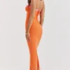 Aiza Flame Orange Maxikleid Aiza Flame Orange Maxikleid