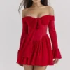 Alana Scarlet Off-Shoulder-Kleid Alana Scarlet Off-Shoulder-Kleid