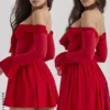 Alana Scarlet Off-Shoulder-Kleid Alana Scarlet Off-Shoulder-Kleid