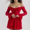 Alana Scarlet Off-Shoulder-Kleid Alana Scarlet Off-Shoulder-Kleid