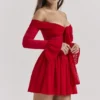 Alana Scarlet Off-Shoulder-Kleid Alana Scarlet Off-Shoulder-Kleid