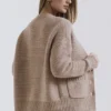 Alara Barley Chunky Strickjacke aus Naturwolle Alara Barley Chunky Strickjacke aus Naturwolle