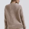 Alara Barley Chunky Strickjacke aus Naturwolle Alara Barley Chunky Strickjacke aus Naturwolle