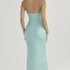 Alette Jade Satin-Maxikleid ohne Träger Alette Jade Satin-Maxikleid ohne Träger