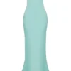 Alette Jade Satin-Maxikleid ohne Träger Alette Jade Satin-Maxikleid ohne Träger