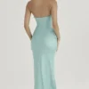 Alette Jade Satin-Maxikleid ohne Träger Alette Jade Satin-Maxikleid ohne Träger
