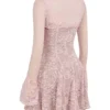 Alice – Perfektes rosa Spitzen-Mini-Kleid Alice – Perfektes rosa Spitzen-Mini-Kleid