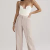 Alivia Beige Weite Hose Alivia Beige Weite Hose