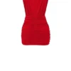 Aliza Cherry gerafftes Minikleid Aliza Cherry gerafftes Minikleid