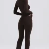 Ama Hose aus Kaschmirmischung in Schokoladenbraun Ama Hose aus Kaschmirmischung in Schokoladenbraun