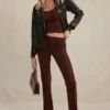 Ama Hose aus Kaschmirmischung in Schokoladenbraun Ama Hose aus Kaschmirmischung in Schokoladenbraun