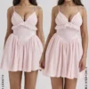 Amaris Ballerina Pink Baby-Kleider-Minikleid Amaris Ballerina Pink Baby-Kleider-Minikleid
