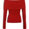 Amaryllis Holly Red Pullover aus Kaschmirmischung Amaryllis Holly Red Pullover aus Kaschmirmischung