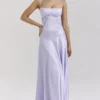 Anabella Orchid Lace Up Maxikleid Anabella Orchid Lace Up Maxikleid