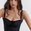 Analia Schwarzes Bustier-Korsett Analia Schwarzes Bustier-Korsett