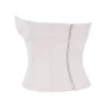 Angelica Kristall-Satin-Trägerloses Korsett Angelica Kristall-Satin-Trägerloses Korsett