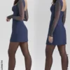 Angelie Midnight Stretch-Crêpe-Plunge-Minikleid Angelie Midnight Stretch-Crêpe-Plunge-Minikleid