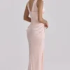 Angeline Blush Satin-Korsett-Maxikleid – Limited Edition Angeline Blush Satin-Korsett-Maxikleid – Limited Edition