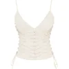 Antonella Off White Korsett aus veganem Leder Antonella Off White Korsett aus veganem Leder