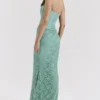 Antonina Jade Spitzen-Korsetts-Maxikleid Antonina Jade Spitzen-Korsetts-Maxikleid