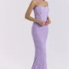 Antonina Orchid Lace Korsetts-Maxikleid Antonina Orchid Lace Korsetts-Maxikleid