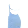 Anura Soft Blue Strick-Halter-Kleider Anura Soft Blue Strick-Halter-Kleider