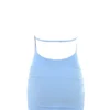 Anura Soft Blue Strick-Halter-Kleider Anura Soft Blue Strick-Halter-Kleider