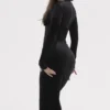 Arabella – Schwarzes Samt-Korsetts-Kleid Arabella – Schwarzes Samt-Korsetts-Kleid