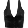 Ariadne – Schwarzes Latex-Oberteil