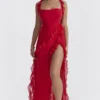 Ariela Cherry Rüschen-Maxikleid Ariela Cherry Rüschen-Maxikleid