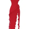 Ariela Cherry Rüschen-Maxikleid Ariela Cherry Rüschen-Maxikleid