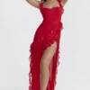 Ariela Cherry Rüschen-Maxikleid Ariela Cherry Rüschen-Maxikleid