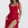 Ariela Cherry Rüschen-Maxikleid Ariela Cherry Rüschen-Maxikleid
