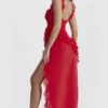 Ariela Cherry Rüschen-Maxikleid Ariela Cherry Rüschen-Maxikleid