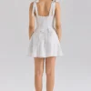 Ariella Chiffon-Minikleid mit Punktmuster Ariella Chiffon-Minikleid mit Punktmuster