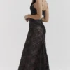 Artemis – Schwarzes Maxikleid aus Spitze Artemis – Schwarzes Maxikleid aus Spitze