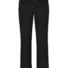 Ava Schwarze Hose mit Falten vorne Ava Schwarze Hose mit Falten vorne