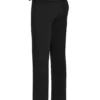 Ava Schwarze Hose mit Falten vorne Ava Schwarze Hose mit Falten vorne
