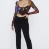 Ava Schwarze Hose mit Falten vorne Ava Schwarze Hose mit Falten vorne