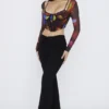 Ava Schwarze Hose mit Falten vorne Ava Schwarze Hose mit Falten vorne