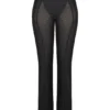 Avalon Schwarze Hose mit hoher Taille