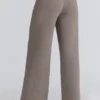 Avery Taupe Wollhose mit weitem Bein Avery Taupe Wollhose mit weitem Bein