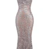 Azzurra Eisblaues Godet-Abendkleid aus Spitze Azzurra Eisblaues Godet-Abendkleid aus Spitze