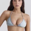 Bali Blue Paisley Triangel-Bikinioberteil Bali Blue Paisley Triangel-Bikinioberteil